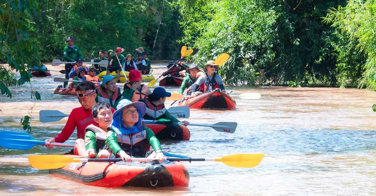 ルアンナムターは2025年に予想を上回る130万人近くの観光客を迎える見込み