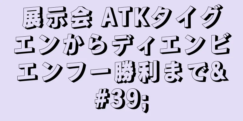 展示会 ATKタイグエンからディエンビエンフー勝利まで'