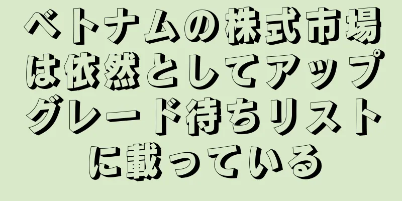ベトナムの株式市場は依然としてアップグレード待ちリストに載っている