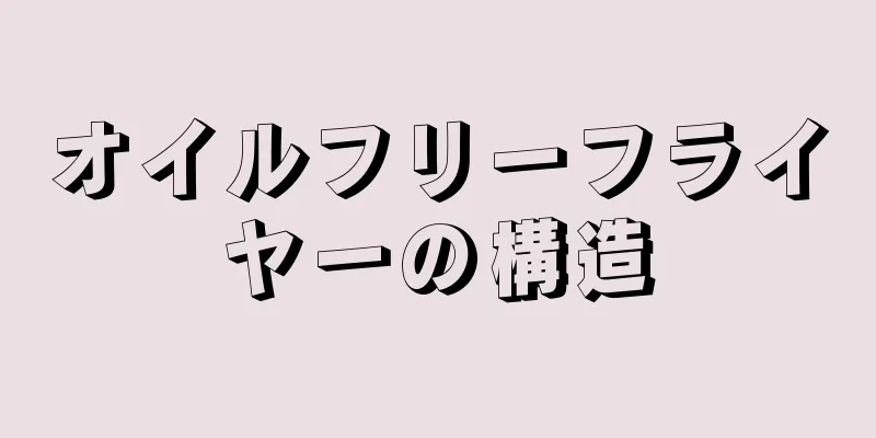 オイルフリーフライヤーの構造
