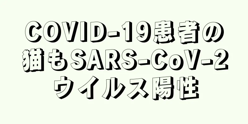 COVID-19患者の猫もSARS-CoV-2ウイルス陽性
