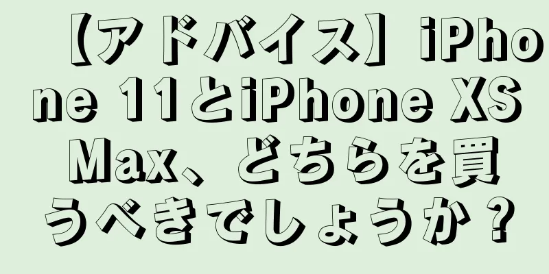 【アドバイス】iPhone 11とiPhone XS Max、どちらを買うべきでしょうか？