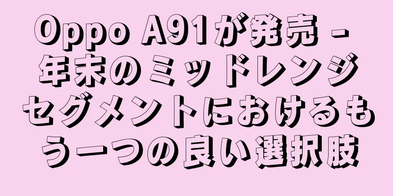 Oppo A91が発売 - 年末のミッドレンジセグメントにおけるもう一つの良い選択肢