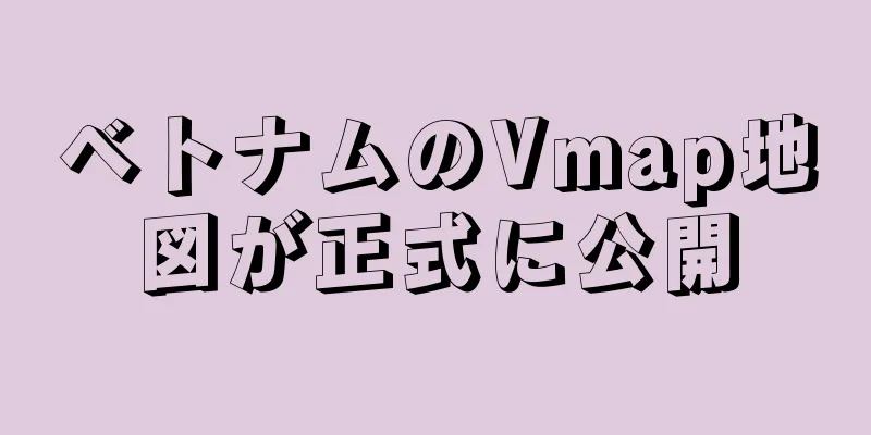 ベトナムのVmap地図が正式に公開